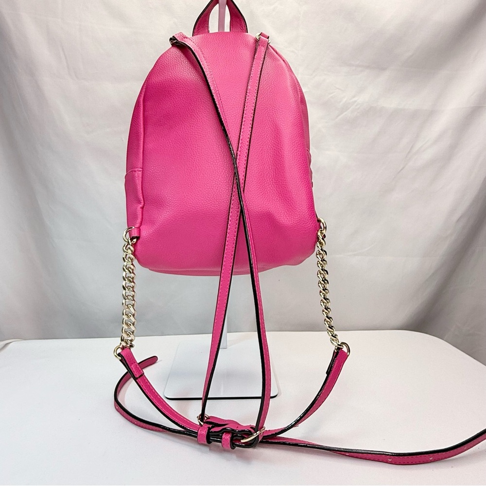 Victoria's Secret Vibrant Pink Quilted Backpack NWOT - Picture 4 of 16